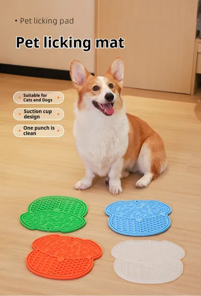 Peloro Slow Feeder Lick Mat for Dogs & Cats — Anxiety Relief & Calm Eating